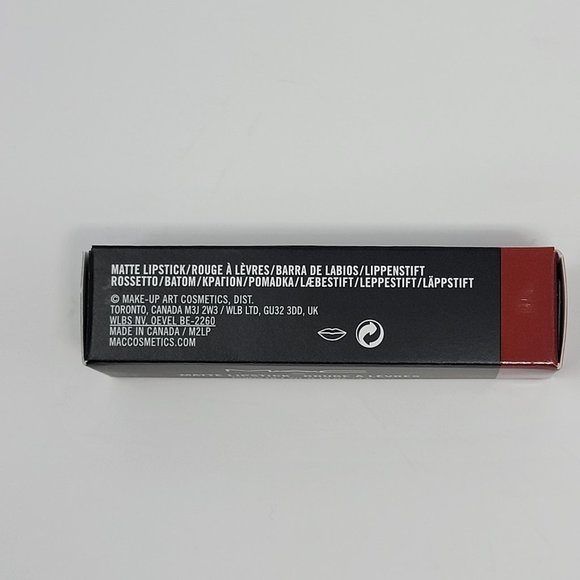 MAC Matte Lipstick Bullet in Chili - Picture 11 of 12